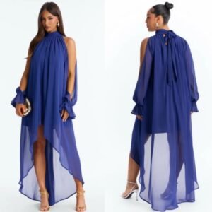dress-cream-navy-brown